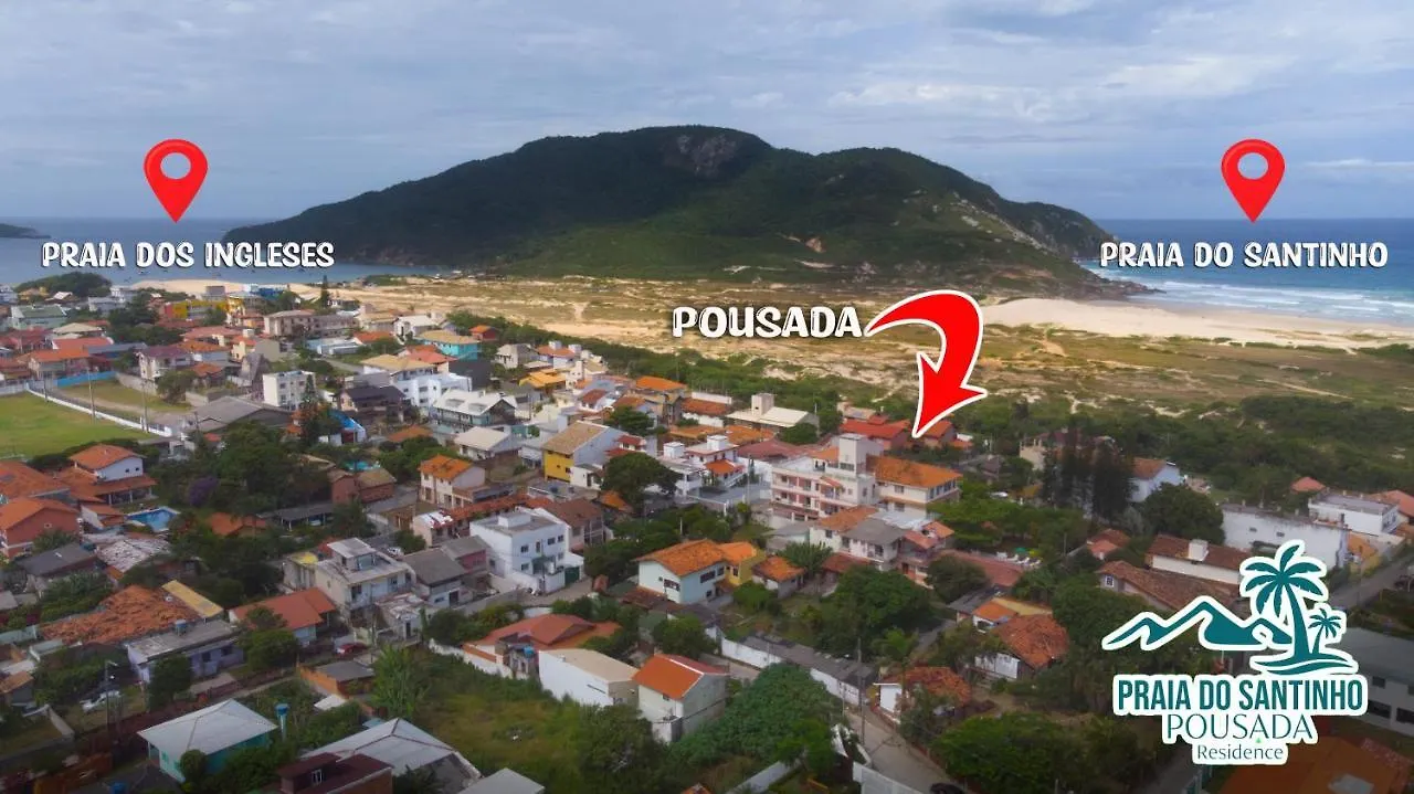 Penzion Praia Do Santinho Pousada Residence Florianópolis Brazílie